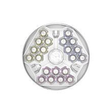 GAN GES精控弹力系统魔方3阶配件356 Air与RSC通用手感调试儿童节礼物 GES V3（黄蓝紫）