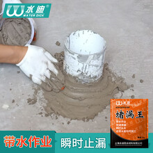水迪 水不漏堵漏王快干水泥砂浆堵漏灵速凝型卫生间平房屋顶防水补漏材料楼顶裂缝 堵漏王1KG