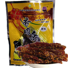 壮家猪肉干猪肉条猪肉脯 广西宜州刘三姐特产猪肉条炭烤猪肉干肉脯休闲零食小吃 原味200g*2袋