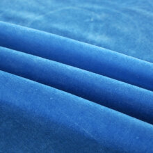 布将军 金丝绒布料桌布 定制加厚加宽会议桌台布 办公室桌布 天蓝色 1.6米宽(需要长几米就拍几件)