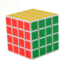 圣手魔方二三四 五2345阶常规金字塔异形镜面顺滑比赛儿童初学魔方套装玩具 四阶白