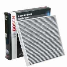 超市	
博世(BOSCH)PM2.5活性炭空调滤清器空调滤芯0986AF4569(广汽菲亚特菲翔1.4T/致悦1.4T)