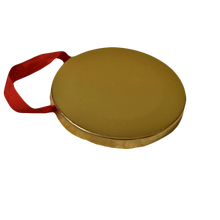 锣鼓全套 儿童幼儿园大铜锣鼓镲全套秦翔乐器挂勾锣架子鼓 大锣(12CM)送敲棒