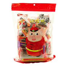 广州酒家 秋之风炭烧猪肉脯什锦味500g 黑椒果汁原味广式猪肉干 独立小包装 年货休闲零嘴