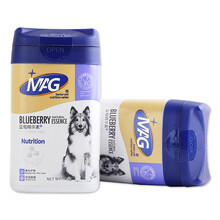 英国MAG天然蓝莓精华素400g 宠物美毛粉成幼狗狗明目护眼卵磷脂营养粉 1罐 400g