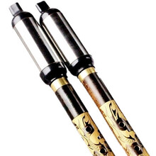 手工精制巴乌紫竹巴乌雕龙竖吹巴乌G调F调两节可拆学生初学抖音 紫竹巴乌F调+皮盒+教程书