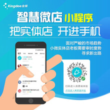 金蝶软件 智慧记进销存管理软件  金蝶智慧微店 智慧记微信小程序解决方案  社交电商营销 线上店铺 智慧微店基础版H5页面（年）