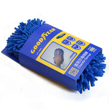 固特异（Goodyear）汽车清洁用品洗车工具美容清洗配件折叠盆 洗车海绵擦/清洗毛巾套装/折叠水桶 海绵擦GY-2855