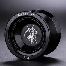 悠悠球比赛专用溜溜球专业火力少年王职业专业儿童睡眠 K9香槟金侧轴专业3级送6条绳