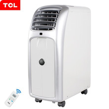 TCL 1匹 移动空调 单冷 家用厨房免安装一体机 独立除湿无外机 白色