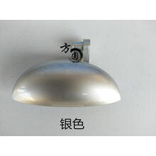 嘉淮 知豆D1D301ABC众泰E20 电动车门外拉手外扣手门把手配件【质保一年】 银色 左