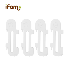 ifam韩国进口 围栏专用连接片连接板延长板扩展板4件/2件套 白色连接板*4