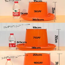 养鸡料桶设备用品鸡鸭鹅用加厚饲料桶家禽大食槽自动下料桶喂食器 加厚3kg【2个】