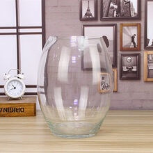 创意桌面鱼缸生态圆形玻璃金鱼缸乌龟缸迷你小型造景家用水族箱 40号炮（空缸）