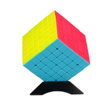 奇艺魔方格 无缺4阶 无双5阶 无华6阶 无极7阶比赛专用魔方 启帆六阶彩色