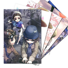 高清加厚压纹海报墙贴宿舍贴纸挂画壁纸墙纸壁画贴画动漫周边 第五人格 1套8张（含双面胶）
