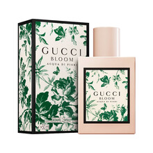 古驰 GUCCI  Acqua Di Fiori 绿色繁花之水淡香水 女士香氛 50ml 节日生日礼物送女友 进口超市