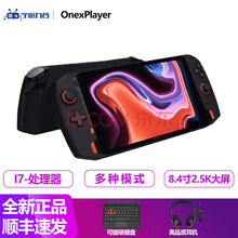 OneXPlayer壹号游戏掌机笔记本电脑平板二合一 WIN10掌上游戏机玩PC Steam3A大作 8.4英寸 i7-16GB+1TB+键盘