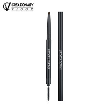 【高迪同款】CV变形金刚双头砍刀眉笔防水防汗不晕染自然立体塑型初学者眉笔男女通用C&V  钢铁灰眉笔单支