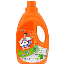 威猛先生（Mr Muscle） 威猛先生地板清洁剂木地板瓷砖快速除油除污垢清洗液2kg 草本2kg