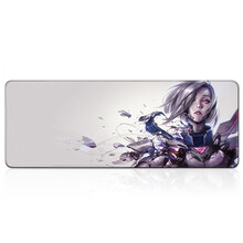 WKUK  鼠标垫超大号游戏动漫二次元女生鼠标垫键盘垫加厚桌垫 王爵剑姬 300*800*3mm
