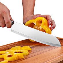 女士小菜刀家用切菜刀不锈钢水果刀厨刀切片刀厨房刀具 小厨刀（单把圆头）