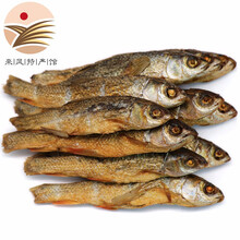 [来凤馆] 先疯农人 小鱼小虾干货湖南湘西特产淡水鱼农家火焙鱼风干小鱼仔小干鱼年货 大鱼干500g