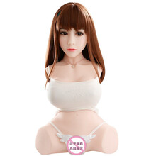 谜姬 带头半身实体硅胶娃娃大胸四交含金属骨架1:1真人仿真朋女充气冲气娃娃男士用自慰器性玩具用品手办 向日惠子 16斤