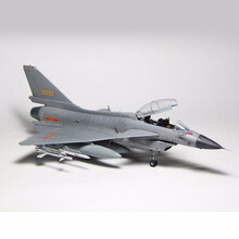小号手 02842 拼装军事飞机模型 J-10仿真战机1/48歼十S猛龙战斗机歼10歼击机 模型+胶水