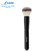 阿嚓热 散粉刷蘑菇头腮红蜜粉定妆修容化妆刷子 全黑柄1支 人造纤维