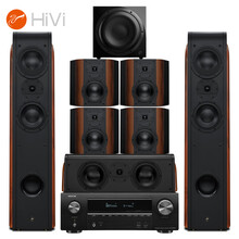 惠威（HiVi）D3.2HT+天龙X1500 音响 7.1声道家庭影院 客厅音箱功放低音炮套装 木质 全景声