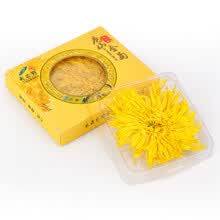 菊芝韵菊花茶婺源金丝皇菊庐山金菊一朵一杯黄山贡菊胎菊杭白菊单朵装