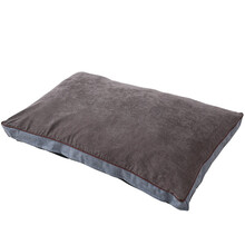 狗垫子大型犬金毛冬夏季保暖睡觉窝宠物笼四季通用毛毯沙发猫地垫 可拆垫 灰色(70*50*10cm) 犬猫通用