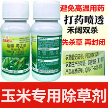 瀚沃 玉米除草剂烟嘧莠去津23%烟嘧磺隆秀去津玉米田苗后专用除草剂禾阔双除玉米地杂草封地 100毫升