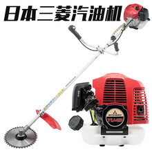 top star日本三菱TU43动力割草机背负式打草机侧挂式开荒割灌机2冲程尼龙绳除草机农用修边机 侧挂式高配款割草机【2冲程三菱TU43引擎】