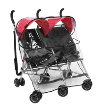 COOLKIDS 超轻双人车专用雨罩YZ-Z3TW 雨棚防护罩防飞沫婴儿车雨罩