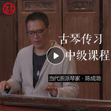 太音琴社丨太音传习中级古琴课程陈成渤古琴演奏教学 【单曲课程】《普庵咒》