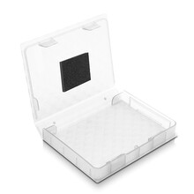 存储巴士(databus)通用2.5英寸硬盘保护盒塑料收纳盒元谷BOX253三个装