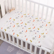 【Evich】棉宝宝隔尿垫新生婴儿童用品防水透气可洗月经姨妈防漏双面尿垫 阿狸森林 30x40【花型随机】