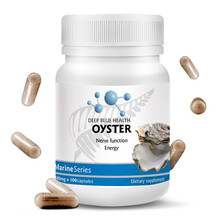 深蓝健康牡蛎片生蚝杜蛎肽精华胶囊500mg*100粒男性保健品玛卡玛咖