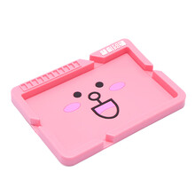 赛霸奥 汽车防滑垫车用车载中控台置物垫可爱仪表台多功能手机支架导航垫 大号防滑垫-可爱兔