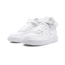 【现货】Nike/耐克童鞋新款空军一号高帮男女运动板鞋314196-113 314196-113 纯白现货 12C/18CM/29.5码