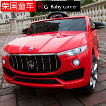 小朋友小孩电动车四轮可坐遥控汽车可做大人玛莎拉蒂儿童电动车可坐人宝宝玩具车四轮车四驱遥控汽车摇摆童车 标配：抛光红、双驱双电、无礼包