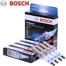 博世火花塞适用于 铂金火花塞（套装四支价 配套筒） 三菱劲炫ASX蓝瑟翼神戈蓝君哥菱帕杰罗劲畅