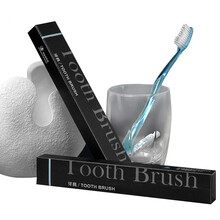 邦.亿.客（B.Y.K） 简约现代款 酒店洗漱七件套装 宾馆一次性用品牙刷牙膏 拖鞋梳子浴帽六合一 牙具(10个装)