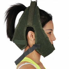 展翔 腰椎牵引带 颈椎牵引带 腰部拉伸带 医用颈腰椎牵引带 帆布款 颈椎牵引带（产品颜色随机发货）