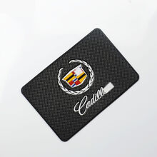 汽车防滑垫 大号加厚中控台车载手机防滑贴车内用摆件香水粘性置物垫汽车用品装饰 凯迪拉克 20CM*13CM