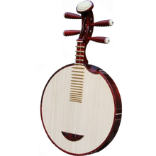 艾牧 民族弹拨乐器 表演  西皮二黄 京剧 票友 民乐 月琴 乐器 梧桐木 面板 小叶紫檀月琴（京剧西皮）