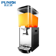 普尼迪商用饮料机大容量果汁机自助餐厅冷热全自动奶茶咖啡机冷饮机 单缸 冷热