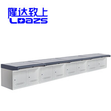 隆达致上 LDAZS 监控操作台机柜八联监控室中心机房操作台控制台安防监控台电脑调度台监控设备柜定制做